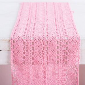 Beauty Home ДАНТЕЛА ПАМУЧНА 23 cm РОЗОВА