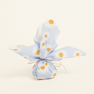 Beauty Home Кърпа 27 x 27 cm Поплин Маргаритки Син фон