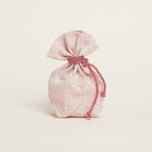 Beauty Home Торбичка с основа 8 x 12 cm Жакард Лист Ретро LUREX Гнило ябълка
