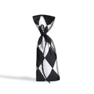 Beauty Home ТОРБИЧКА 6 x 19 cm ДИАМАНТ ЧЕРНО-БЯЛО