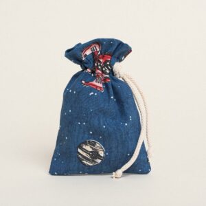 Beauty Home Торбичка с връзка 12 x 17 cm Космически кораби