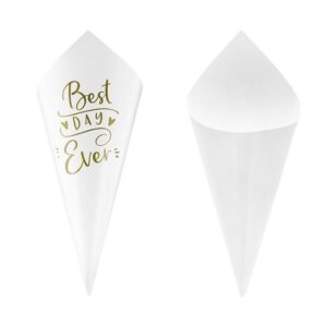 Beauty Home Хартиени конуси BEST DAY EVER
