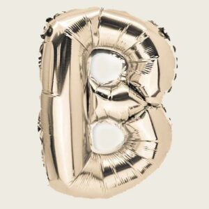 Beauty Home БАЛОН БУКВА “B” 36cm ЗЛАТЕН