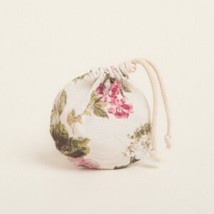 Beauty Home Торбичка Овална с връзка 13 x 14 cm Флорална VINTAGE