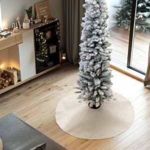 Beauty Home Пола за дърво 90 CM Жакард Коледни топки