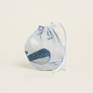 Beauty Home ТОРБИЧКА ОВАЛНА С ВРЪЗКА 13 x 14 cm АРКТИЧЕСКИ СВЯТ