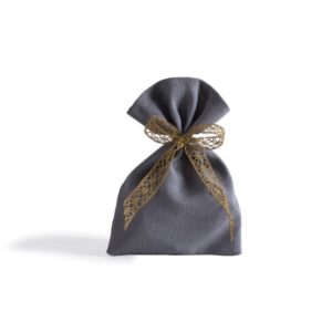 Beauty Home ТОРБИЧКА PREMIUM СИВО 12 x 17 cm