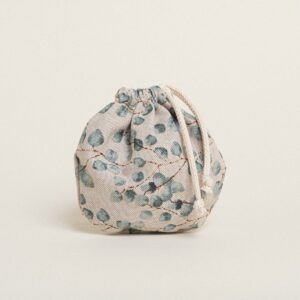 Beauty Home Торбичка Овална с връзка 13 x 14 cm MINI Евкалипт