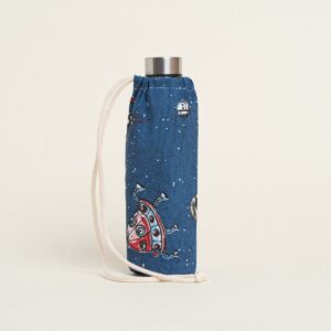 Beauty Home Калъф за бутилка с връв 22 x 12 cm Космически кораб