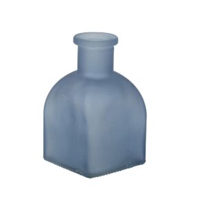 Beauty Home Стъклена ваза Lilou Синьо 6 x 11 x 6 CM – 190ml