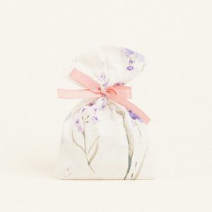Beauty Home ТОРБИЧКА 12 x 17 cm ЛАВАНДУЛА АКВАРЕЛЕН ДИЗАЙН