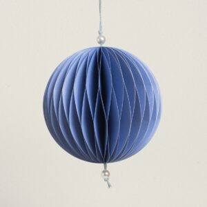 Beauty Home хартиена топка светлосиня 15 cm