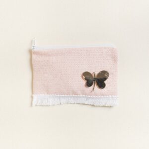 Beauty Home Портмоне 9 x 16 cm Бродерия розов ромб