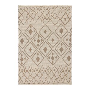 Beauty Home Килим памучен Cocotton 9230 Бежов