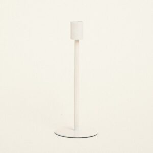 Beauty Home МЕТАЛЕН СВЕЩНИК ЕКРЮ 23 cm