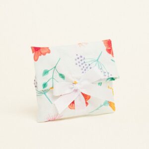 Beauty Home Торбичка с панделка 12 x 17 cm Поплин Цветя