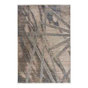 Beauty Home Постелка Bliss Art 9626 67x130 Бежов,Мока,Син