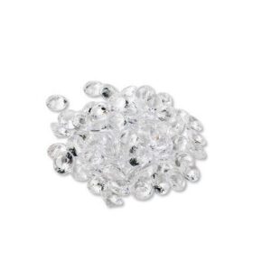 Beauty Home Мъниста Диамантчета Прозрачни PVC 110GR 1.2CM