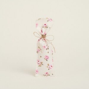 Beauty Home ТОРБИЧКА 6 x 19 cm МИНИ ФЛОРАЛ ЕКРЮ
