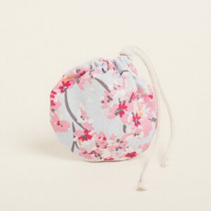 Beauty Home Торбичка Овална с връзка 13 x 14 cm Бадем