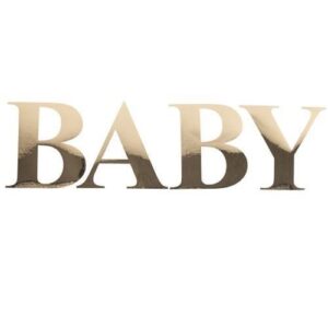 Beauty Home Стикери Бебе Злато