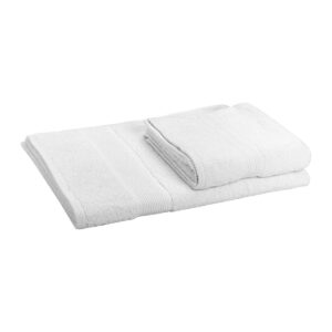 Beauty Home Хотелска кърпа за лице Fluffy Art Е3033 550gsm 100% памук 50x100 Бяло