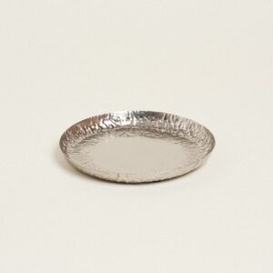 Beauty Home МЕТАЛЕН ДИСК СРЕБЪРЕН 20 cm