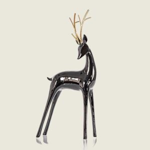 Beauty Home ЧЕРЕН ЕЛЕН, СЪС ЗЛАТНИ РОГА, 40cm