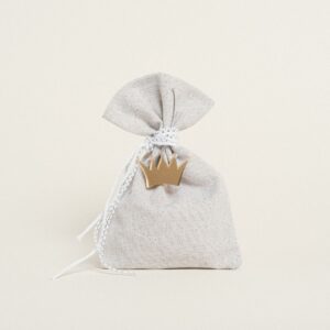 Beauty Home ТОРБИЧКА СИВ СРЕБЪРЕН LUREX 12 x 17 cm
