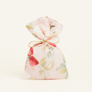 Beauty Home ТОРБИЧКА 12 x 17 cm ПОПЛИН ЯГОДИ И ЦВЕТЯ