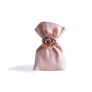 Beauty Home ТОРБИЧКА БРОДЕРИЯ РОЗОВ 12 x 17 cm