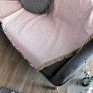 Покривало за двуместен диван AGNES PINK