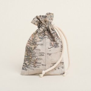 Beauty Home Торбичка с връзка 12 x 17 cm Хартия VINTAGE