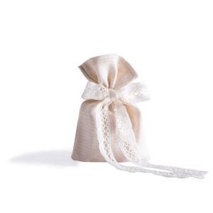 Beauty Home Торбичка Бродерия Екрю 12 x 17 cm
