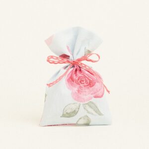 Beauty Home ТОРБИЧКА 12 x 17 cm РОЗИ СИН ФОН