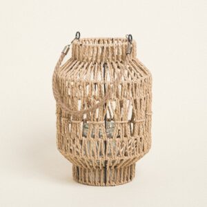 Beauty Home ФЕНЕР РЪЧНО ИЗРАБОТЕН С ВРЪВ 31 x 19 cm