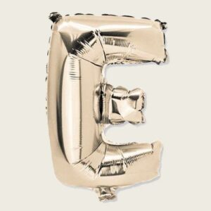 Beauty Home Балон Буква “E” 36cm Златен