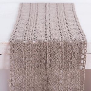 Beauty Home рънер дантела 23 cm бежов