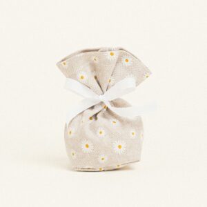 Beauty Home Торбичка с основа 8 x 12 cm Малки маргаритки