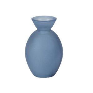 Beauty Home Стъклена ваза Noam Син 7 x 10,5 CM – 150ml