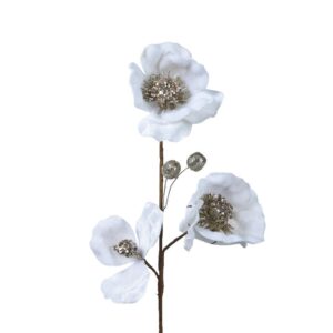Beauty Home ЦВЕТЕ КАДИФЕНО СЪС ЗЛАТЕН БЛЯСЪК 58 cm