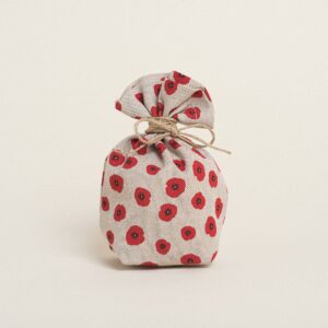 Beauty Home Торбичка с основа 8 x 12 cm Малки макове