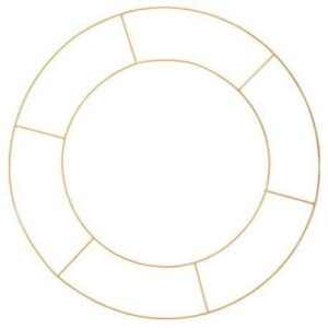 Beauty Home Метален Двоен Кръг 60 CM