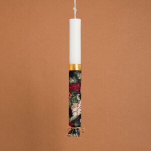 Beauty Home Лампада Декорирана с плат FLORAL BOUQUET в подаръчна опаковка