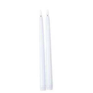 Beauty Home 2 LED свещи Бели 27,5 x 2 CM – 2 AA батерии не са включени