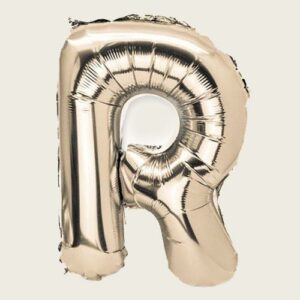 Beauty Home Балон Буква “R” 36cm Златен