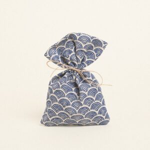Beauty Home ТОРБИЧКА 12 x 17 cm МИНИ СИНИ ВЪЛНИ