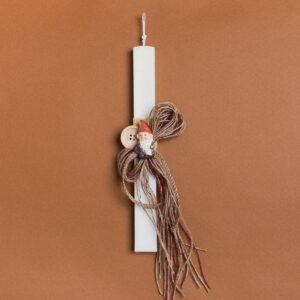 Beauty Home Великденска свещ 33cm Джудже Лилав В подаръчна опаковка