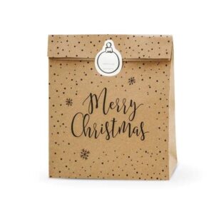 Beauty Home ТОРБИЧКИ Merry Christmas, 3 БР. 25x11x27cm