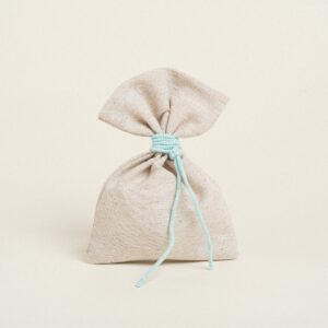 Beauty Home Торбичка ПРЕМИУМ вид лен екрю 12 x 17 cm